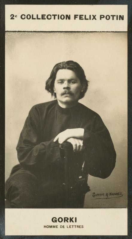 Maxim Gorkij, az irodalom embere alkotó: European Photographer