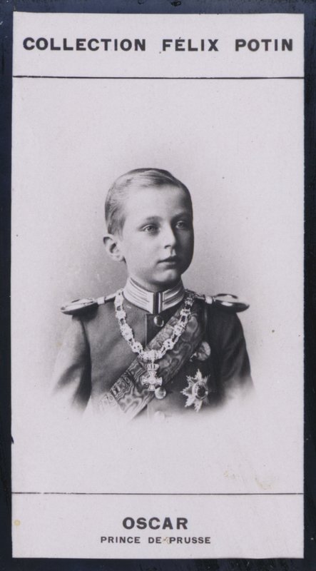 Oscar, Poroszország hercege (1888) (f/w fotó) alkotó: European Photographer