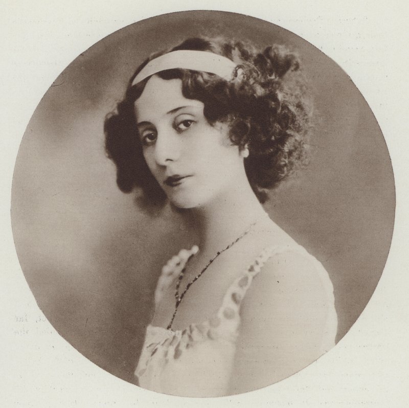Pavlova 1910-ben (fekete-fehér fotó) alkotó: European Photographer