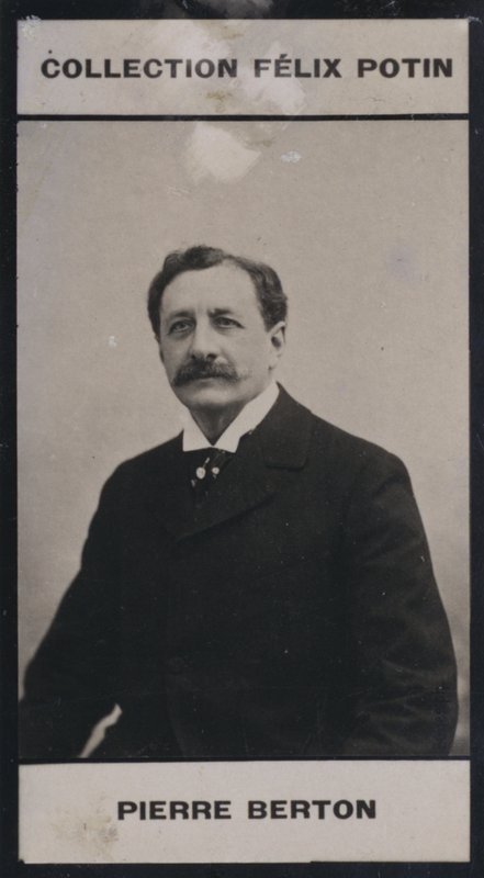 Pierre Berton (1842) (f/w fotó) alkotó: European Photographer
