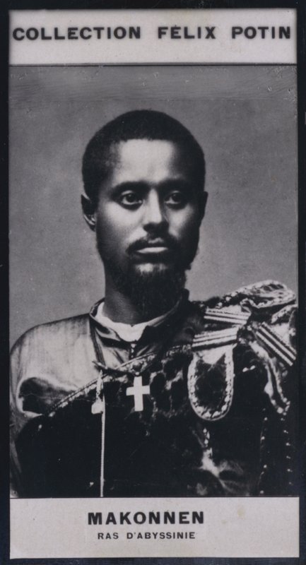 Ras Makonnen (1844) (f/w fotó) alkotó: European Photographer