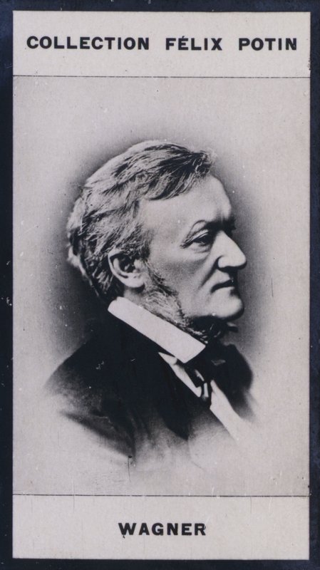 Richard Wagner (1813-1883) (f/w fotó) alkotó: European Photographer