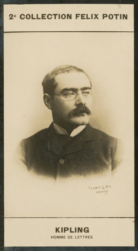 Rudyard Kipling, a levelek embere alkotó: European Photographer
