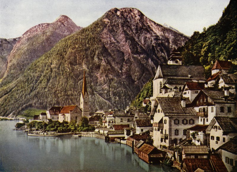 Salzkammergut, a hallstadti tó (fotó) alkotó: European Photographer