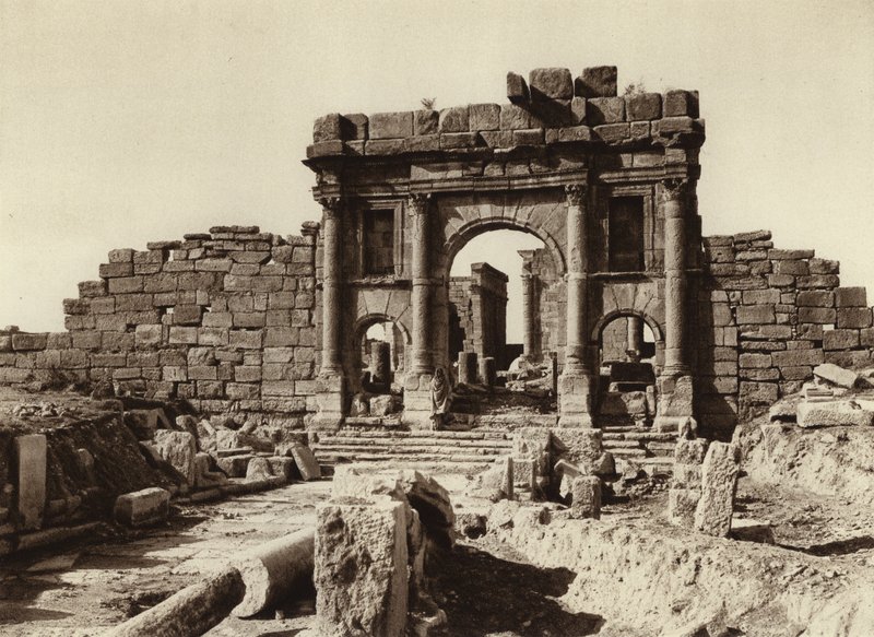 Sbeitia, Forum (fekete-fehér fénykép) alkotó: European Photographer