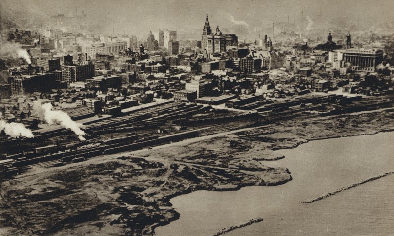 Amerikai Egyesült Államok, Milwaukee (fekete-fehér fotó) alkotó: European Photographer