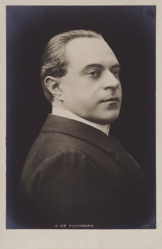 Vladimir de Pachmann orosz-német zongoraművész alkotó: European Photographer