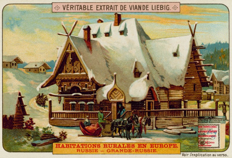 Orosz vidéki ház alkotó: European School