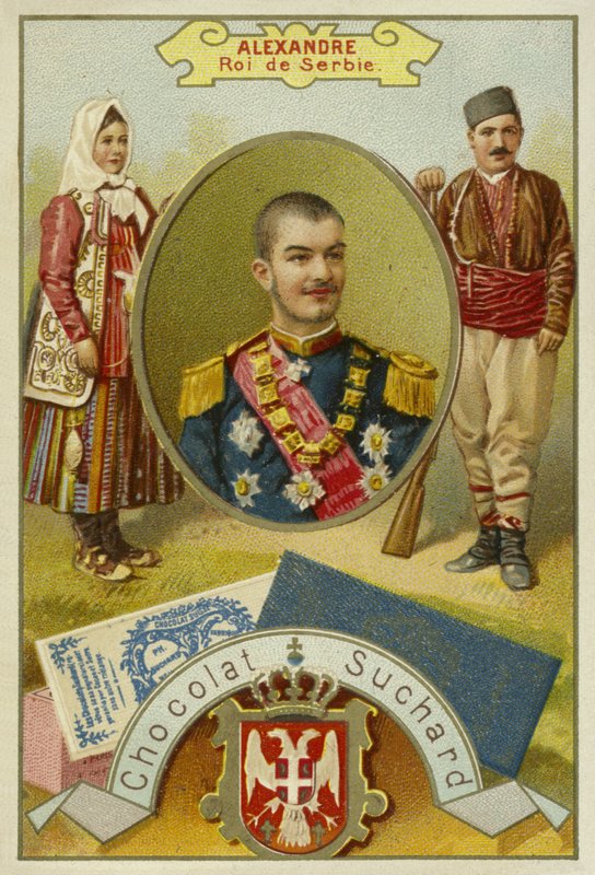 I. Sándor szerb király alkotó: European School