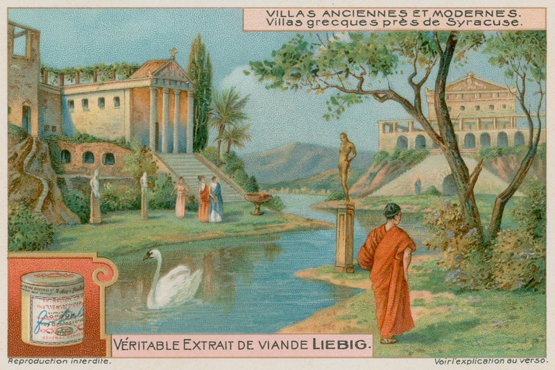 Egy ókori görög villa Syracuse közelében alkotó: European School