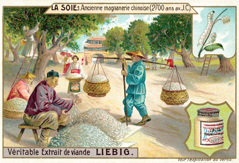 Ókori kínai mágnás, ie 2700 (chromolitho) alkotó: European School