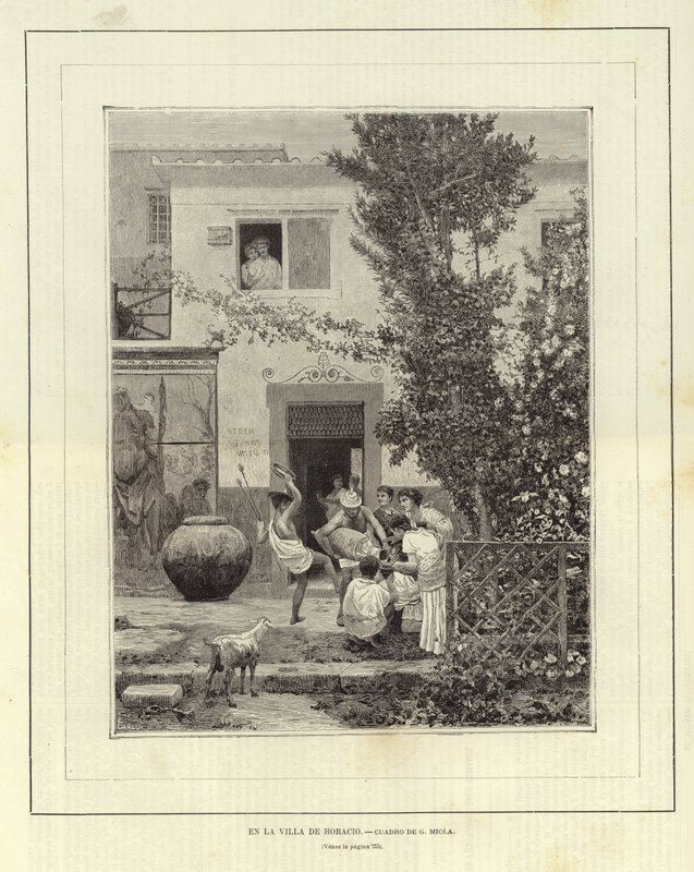 Horatius villájában alkotó: European School