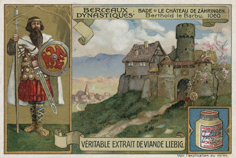 Baden; Zaehringen vára és II. Berthold, Karintia hercege, 1060 alkotó: European School
