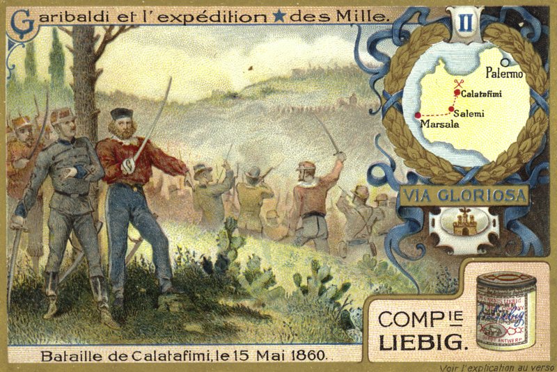 Calatafimi csata, Szicília, 1860. május 15 alkotó: European School