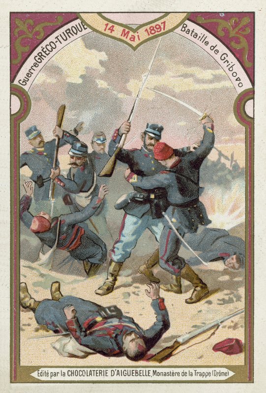 Gribovói csata, görög-török háború, 1897. május 14 alkotó: European School