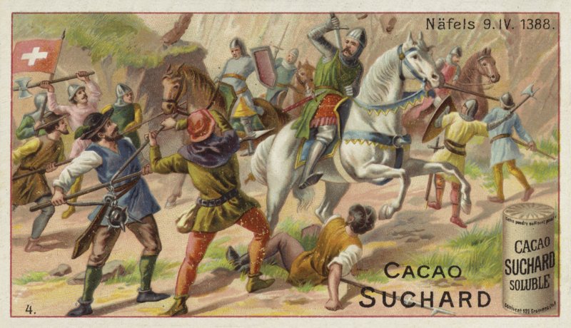 Naefels-i csata, Svájc, 1388. április 9 alkotó: European School
