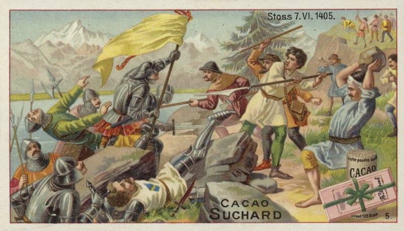 Stoss-i csata, Svájc, 1405. június 7 alkotó: European School