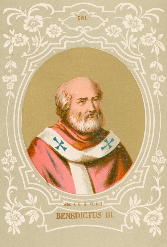 Benedictus III alkotó: European School