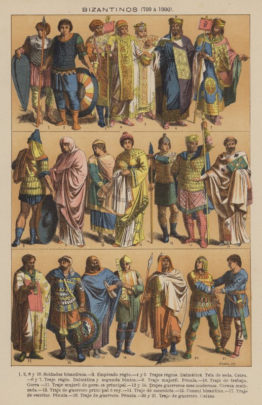 bizánci, 700-1000 (színes litó) alkotó: European School