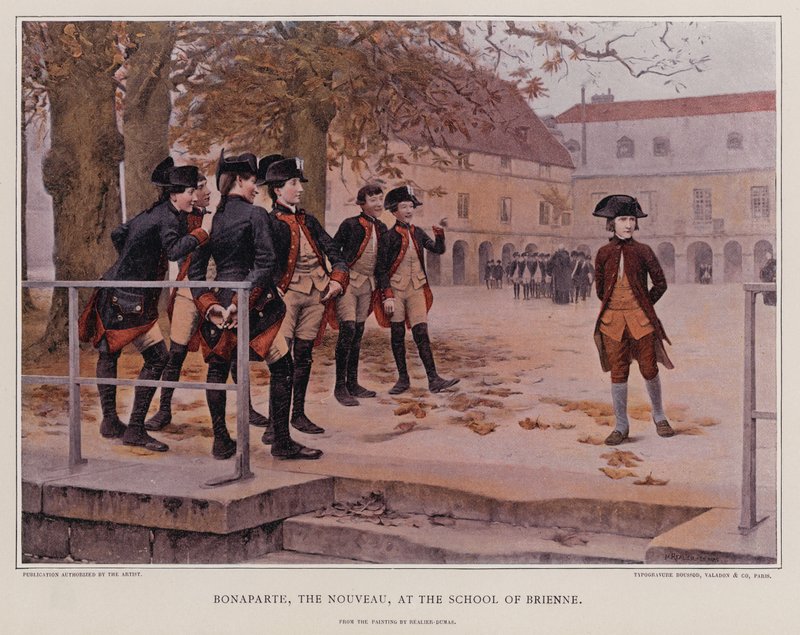 Bonaparte a Brienne Iskolában alkotó: European School