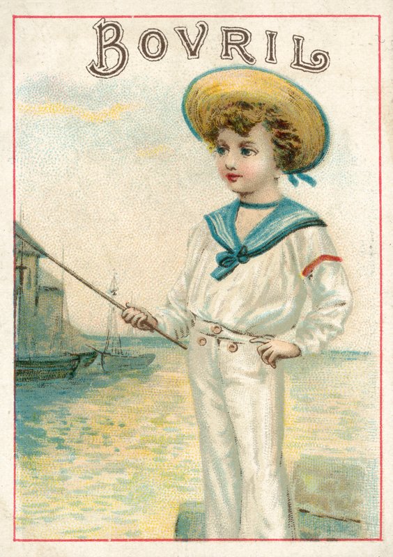Fiú matrózruhában (chromolitho) alkotó: European School