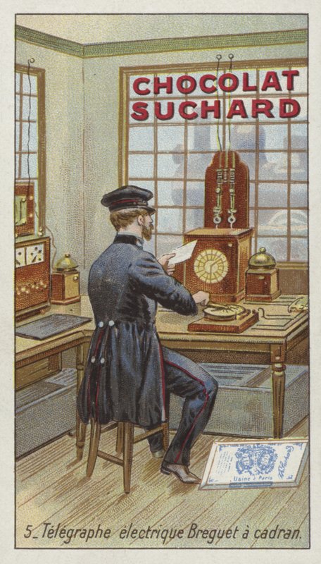 Breguets elektromos távíró alkotó: European School