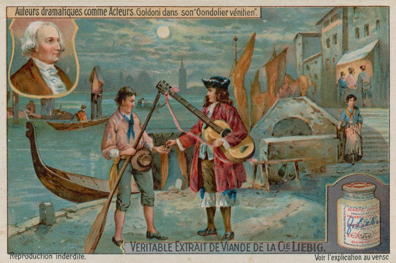 Carlo Goldoni A velencei gondolierben vagy a szerelmesek megvetésében alkotó: European School