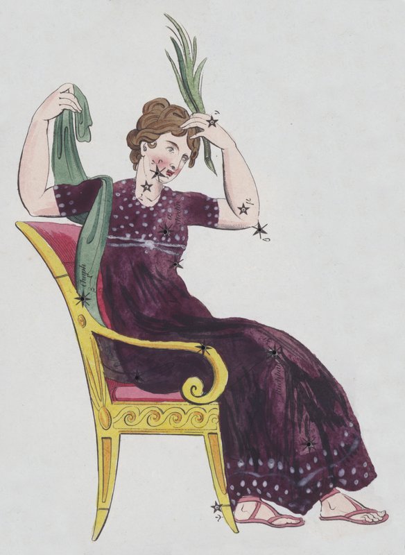 Cassiopeia (színes litho) alkotó: European School