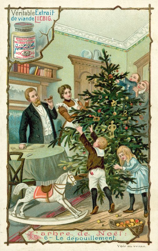 Karácsonyfa (chromolitho) alkotó: European School