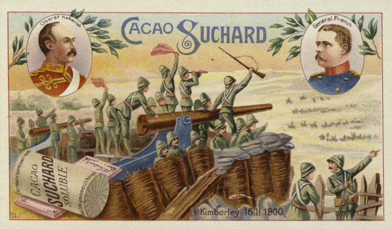 Kekewich ezredes, French tábornok és Kimberley segélyezése, búr háború, 1900. február 16. alkotó: European School