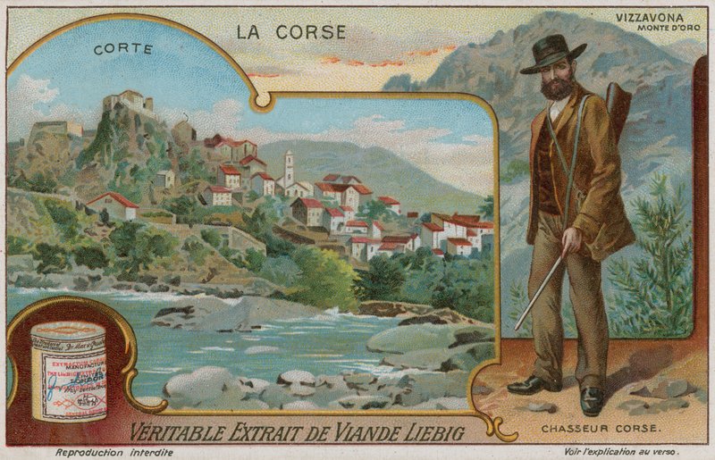 Corte, Vizzavona, Monte DOro és egy vadász alkotó: European School