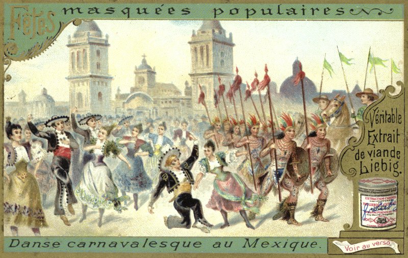 Tánc egy karneválon Mexikóban alkotó: European School