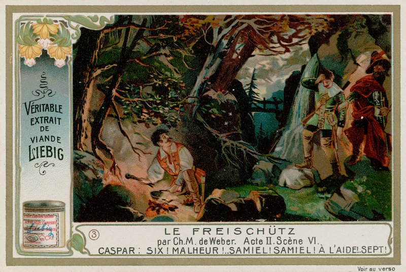 Der Freischütz: Kaspar és Samiel alkotó: European School