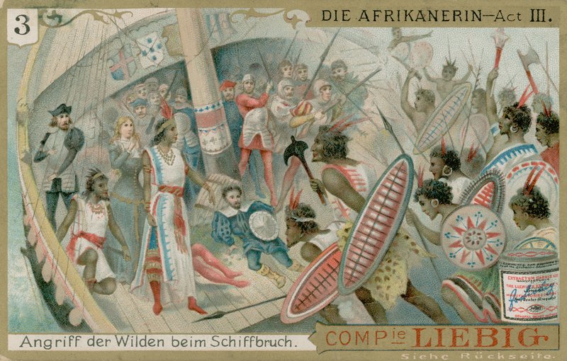 Die Afrikanerin: 3. felvonás alkotó: European School