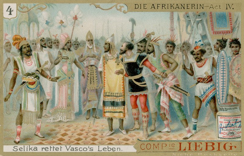 Die Afrikanerin: 4. felvonás (I) alkotó: European School