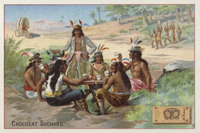 Suchard csokoládét iszik alkotó: European School