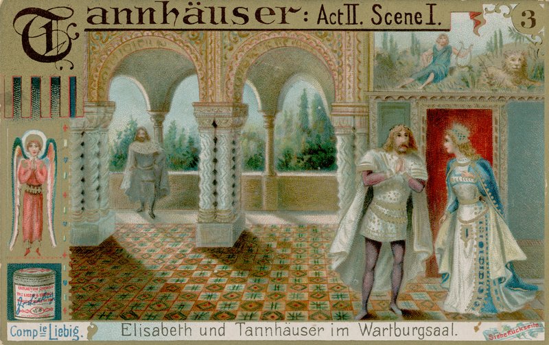 Elisabeth és Tannhauser alkotó: European School