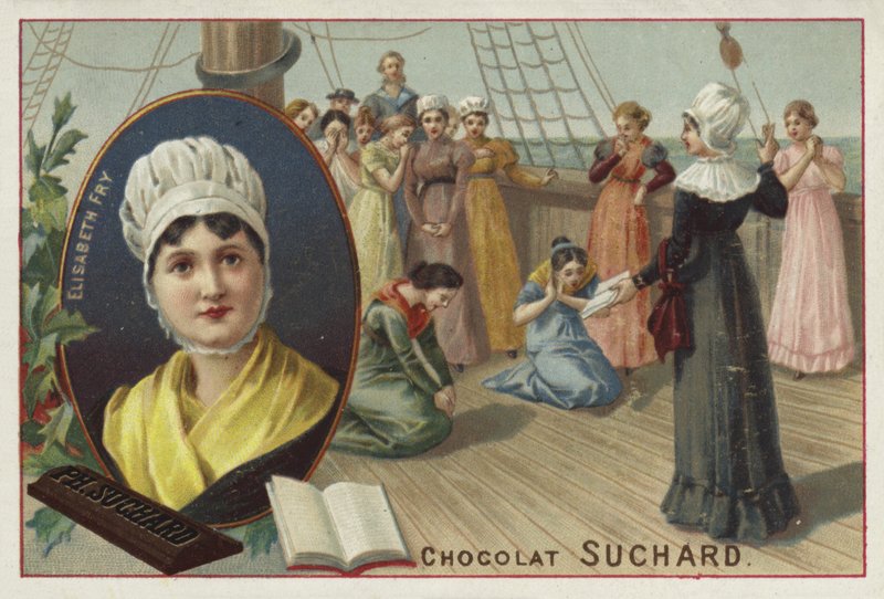 Elizabeth Fry, angol kvéker, reformátor és emberbarát alkotó: European School