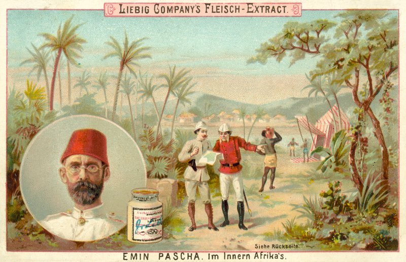 Emin Pasha Közép-Afrikában (chromolitho) alkotó: European School