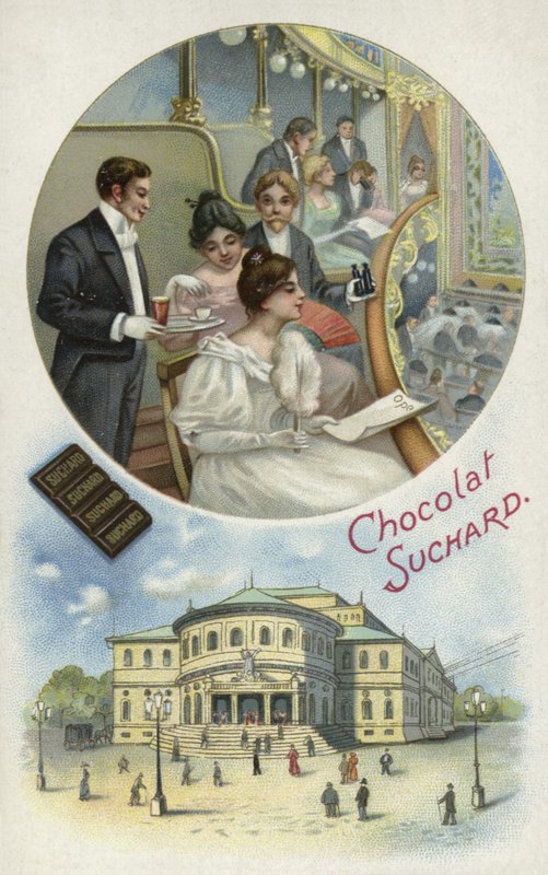 Élvezze a Suchard csokoládét az operában vagy a színházban alkotó: European School