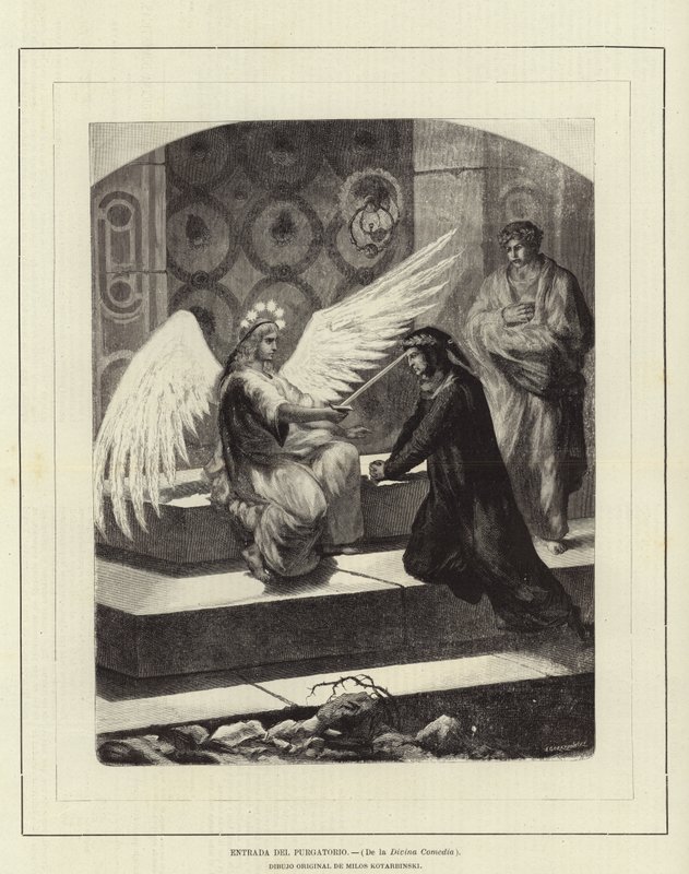 Bejárat a purgatóriumba (Isteni színjáték) alkotó: European School