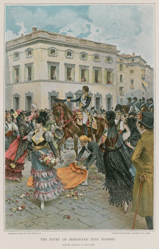 Ferdinánd belépése Madridba alkotó: European School