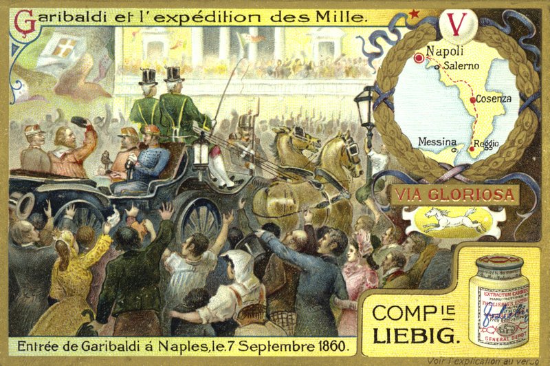 Garibaldi belépése Nápolyba, 1860. szeptember 7 alkotó: European School