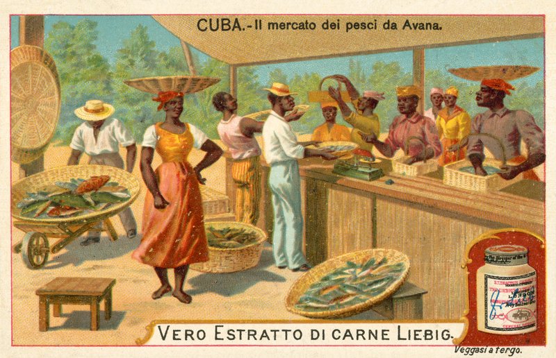 Havannai halpiac, Kuba (chromolitho) alkotó: European School