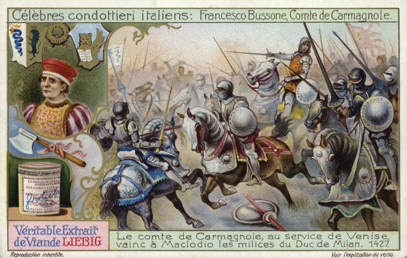 Francesco Bussone, Carmagnola grófja alkotó: European School