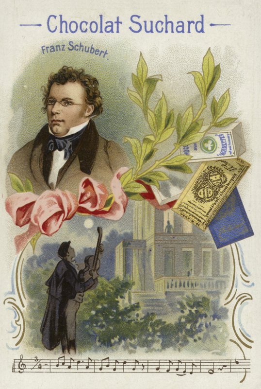 Franz Schubert osztrák zeneszerző alkotó: European School