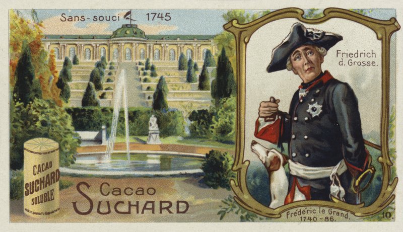 Nagy Frigyes, Poroszország királya és a Sanssouci palota, Potsdam alkotó: European School