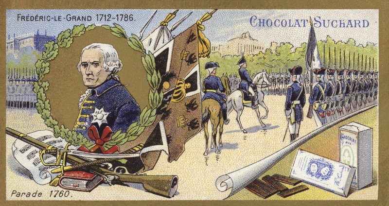 Porosz Nagy Frigyes felvonulást szemlélő, 1760 alkotó: European School