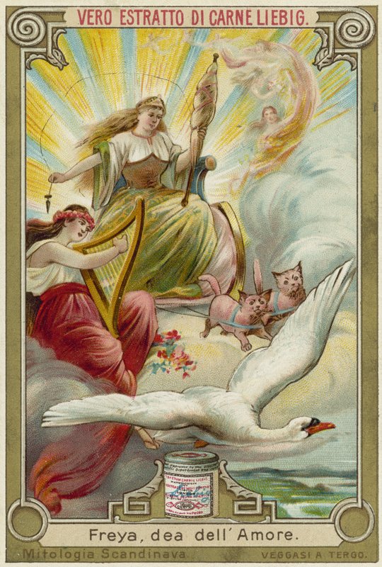 Freyja, a szerelem istennője alkotó: European School