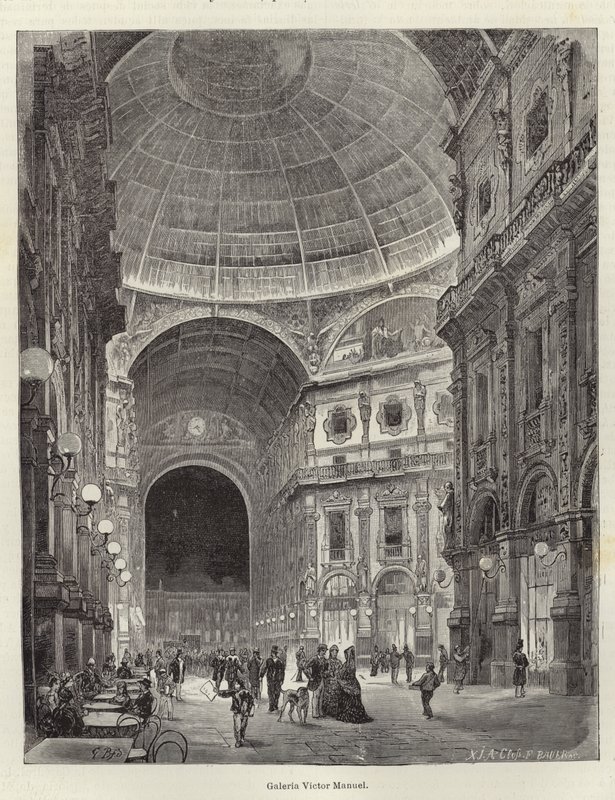 Vittorio Emanuele II Galéria alkotó: European School